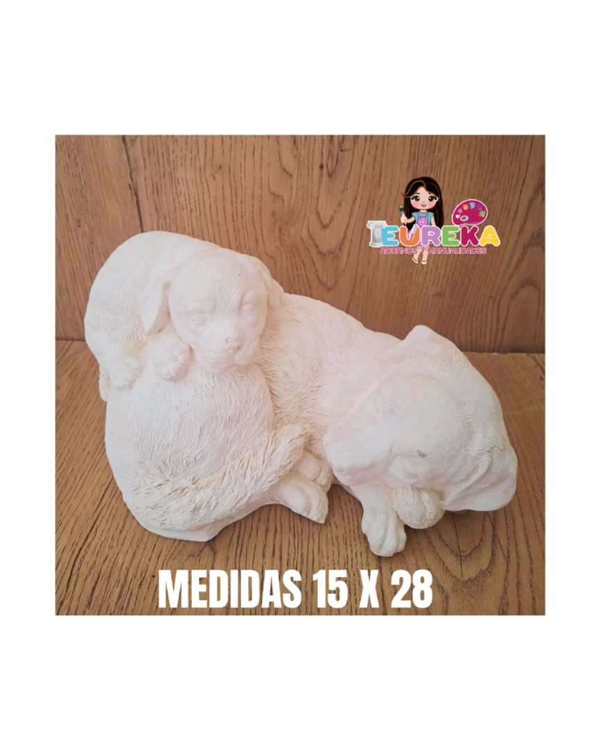 PERROS DOBLES DORMIDOS