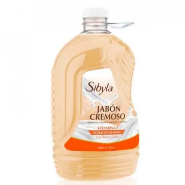 Imagen del producto  Y. JABÓN CREMOSO ANTIBACTERIAL SIBYLA AVENA X 3.785 ML