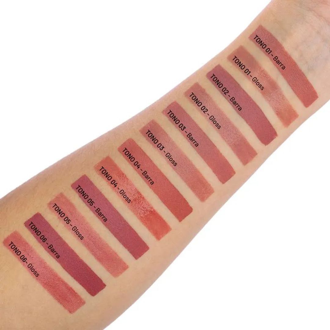LABIAL DOBLE BARRA Y GLOSS ECLIPSE TRENDY