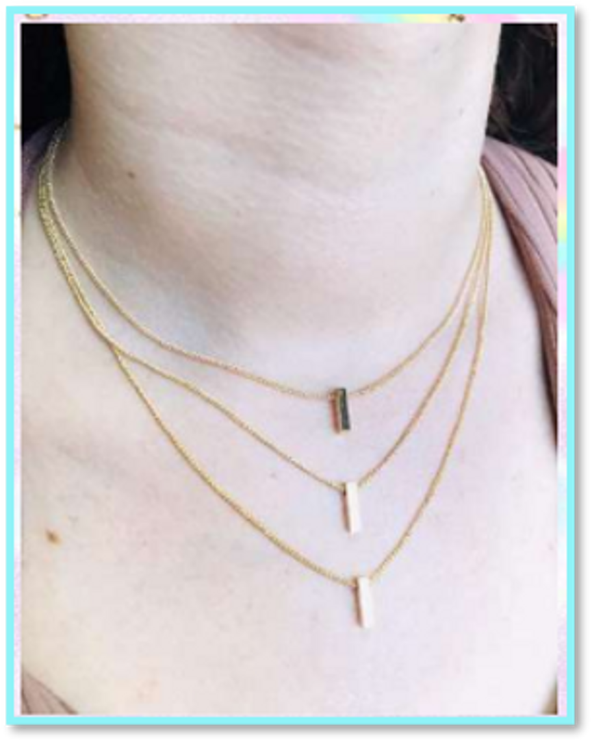COLLAR 3 CADENAS EN ACERO