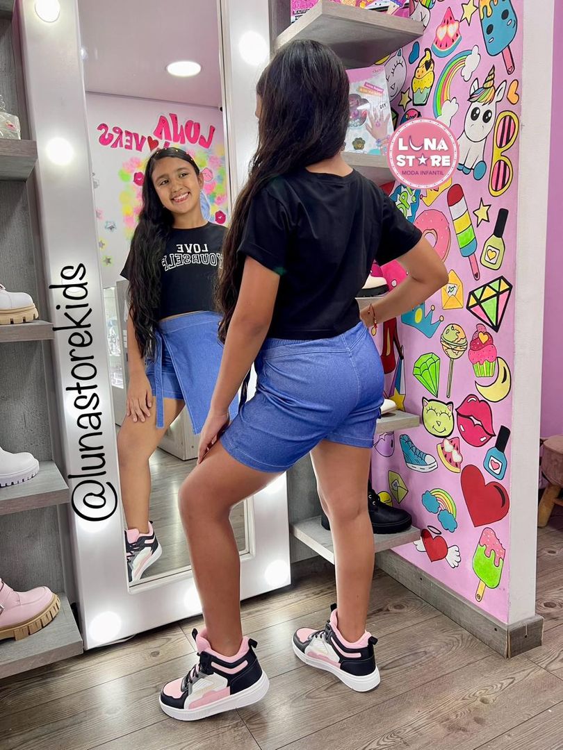 Conjunto de Faldashort