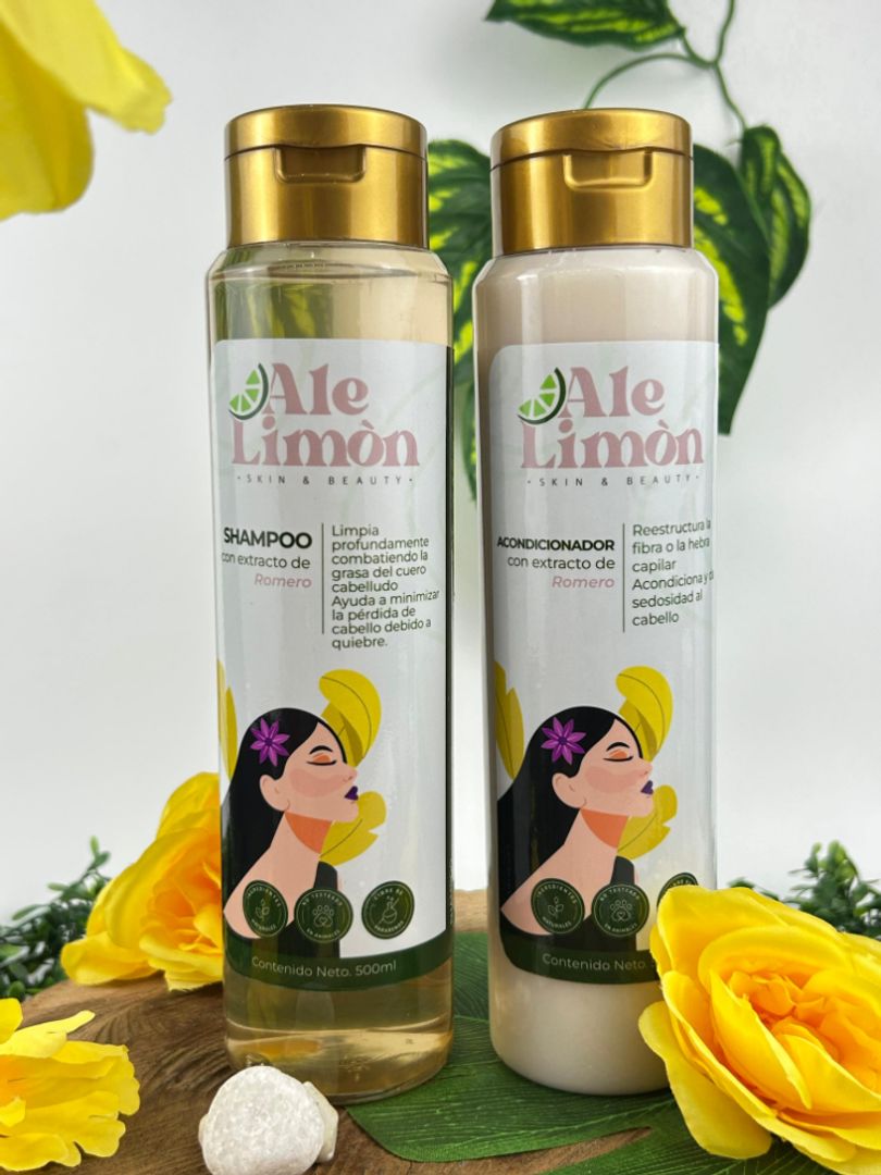 Kit Capilar de Romero - Fuerza y Crecimiento desde la Raiz