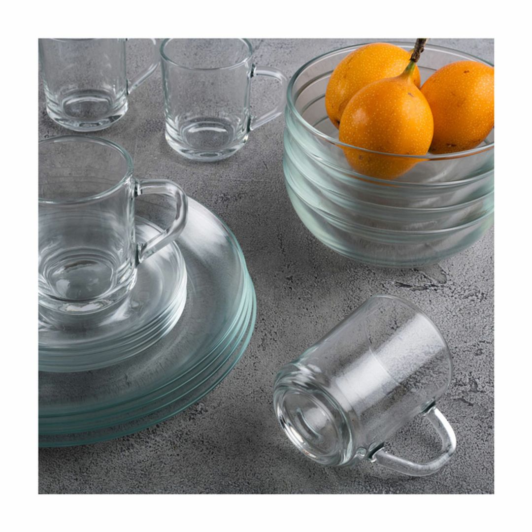 VAJILLA STYLO TRANSPARENTE 