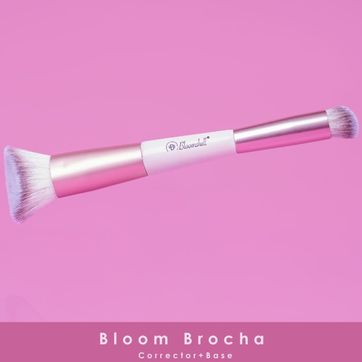 Imagen del producto BROCHA DOBLE PARA CORRECTOR Y BASE BLOOMSHELL