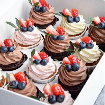 Imagen del producto CUPCAKES CON FRUTA
