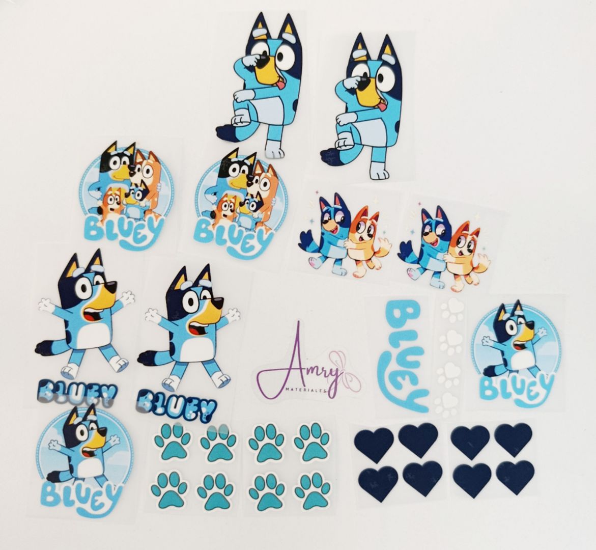 Bluey 15 Unid. Sticker 