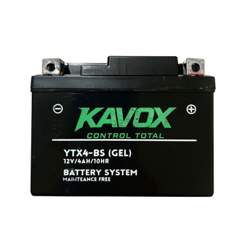 Imagen del producto BATERÍA YTX4 KAVOX