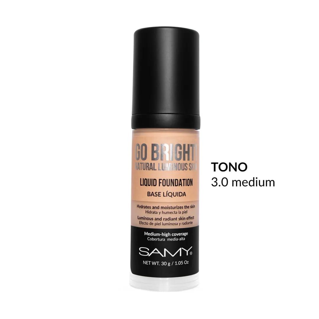 BASE LIQUIDA GO BRIGHT 30 G SAMY 