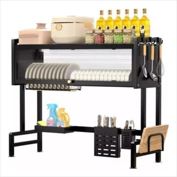 Imagen del producto Escurridor de Platos con Tapa – 65 cm