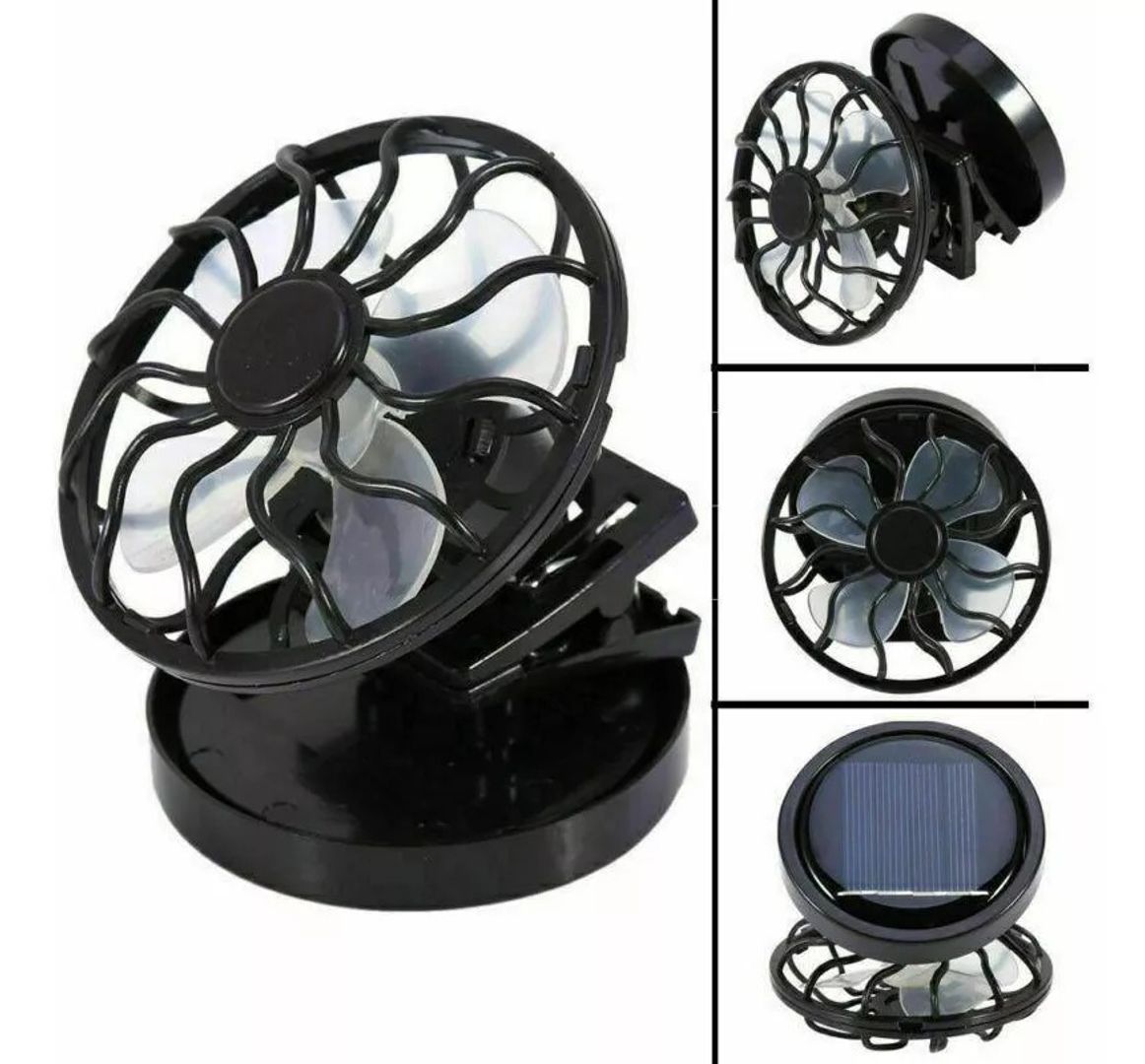 VENTILADOR SOLAR DE PINZA PARA SOMBREROS GORRAS