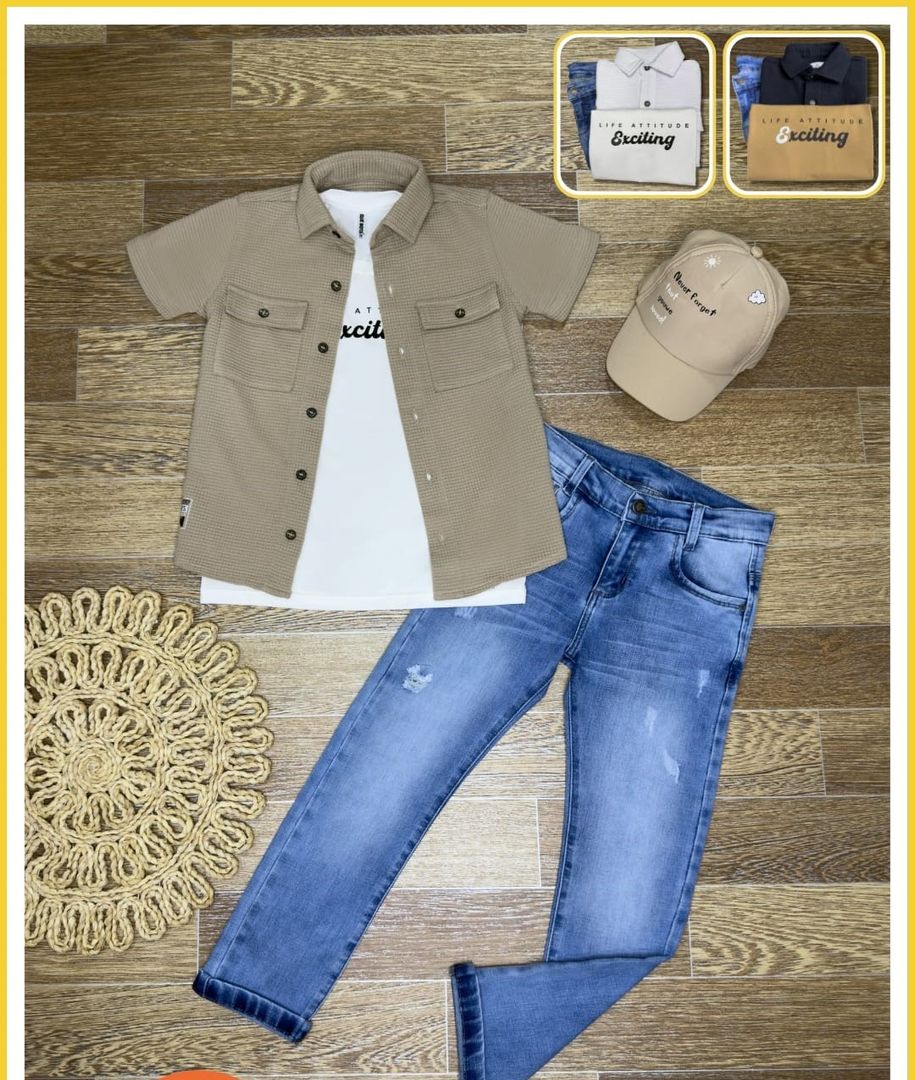 Conjunto tres piezas para niño