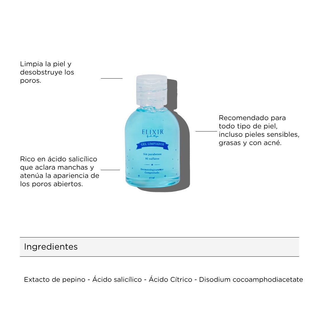 Gel Limpiador Facial - Elixir by La Maga 
