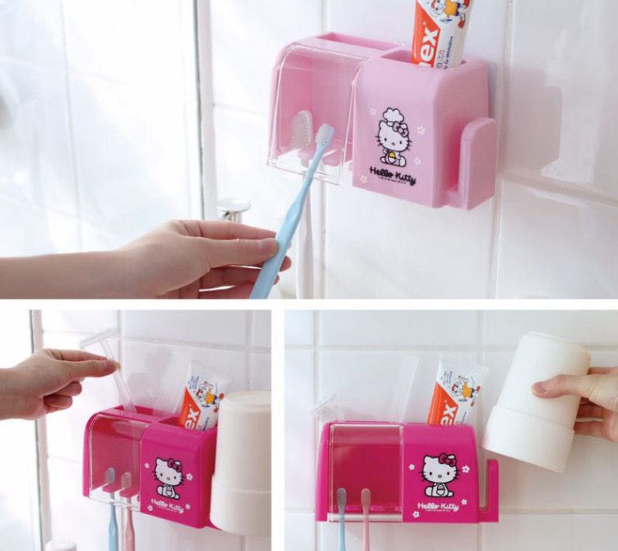 PORTA CEPILLO HELLO KITTY