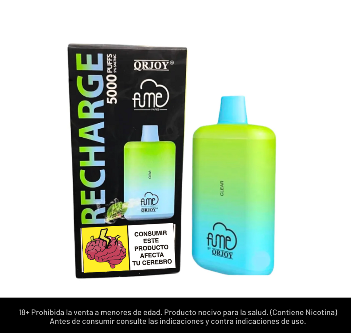 Fume Recharge Clear 5000 Puffs