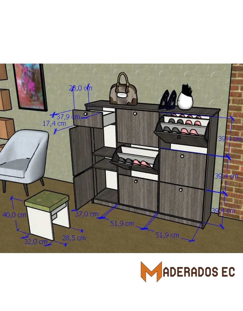 Zapatera - Gabinete shoes