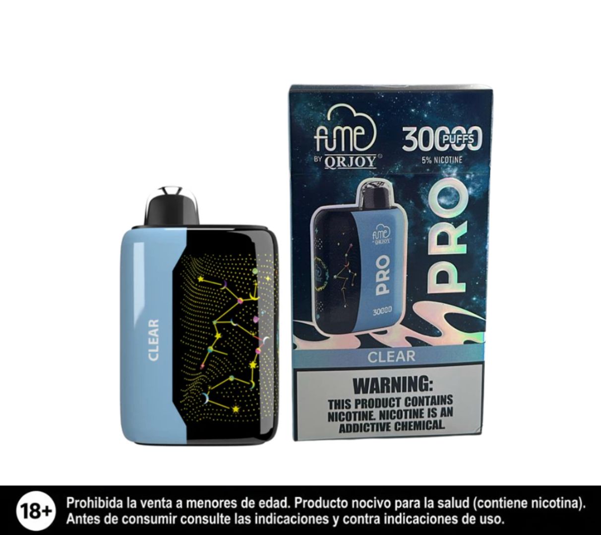 Fume Pro Clear 30.000 Puffs
