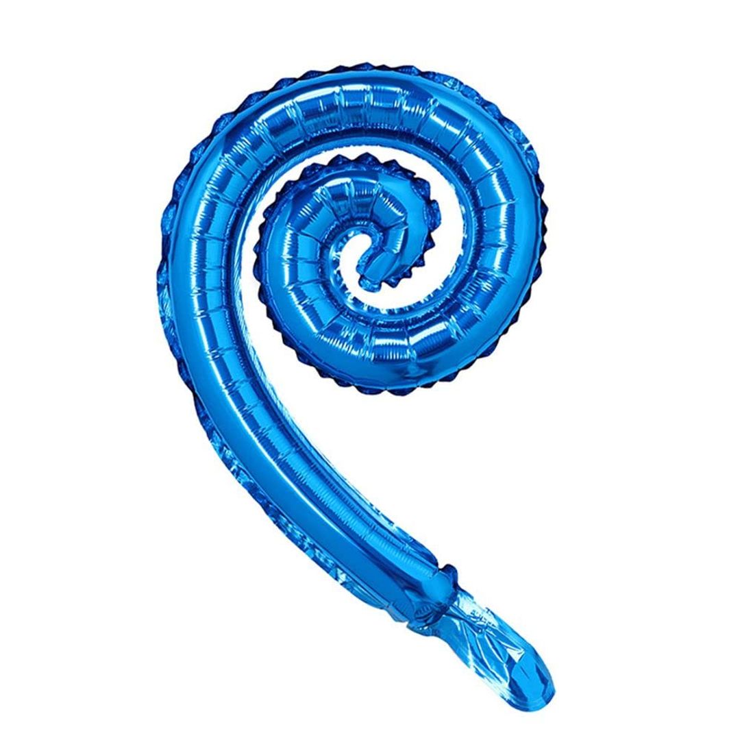 GLOBO FOIL CURLY 16' SURTIDO X 12 UNIDADES