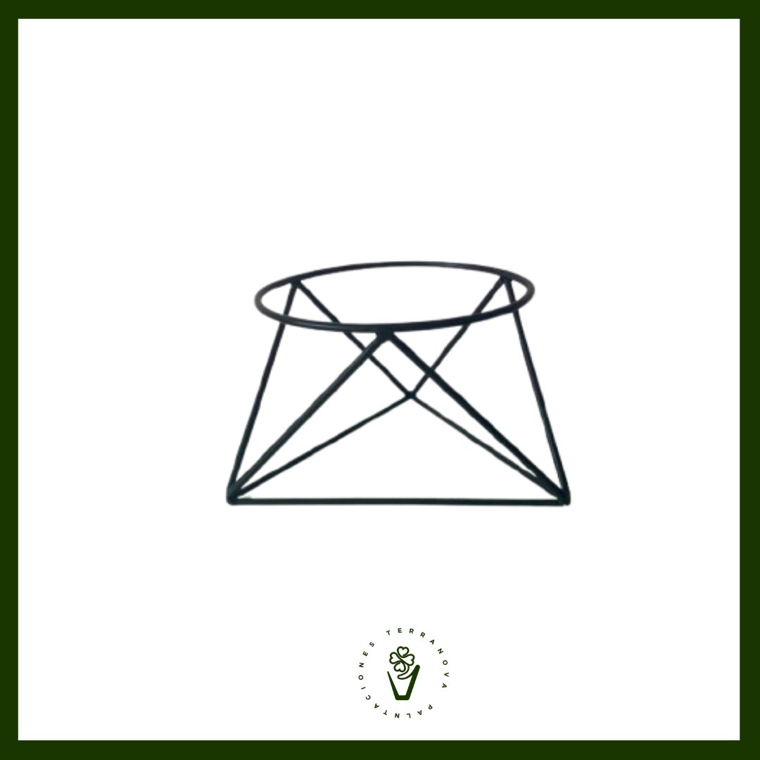 SOPORTE METALICO 20CM (Negro)