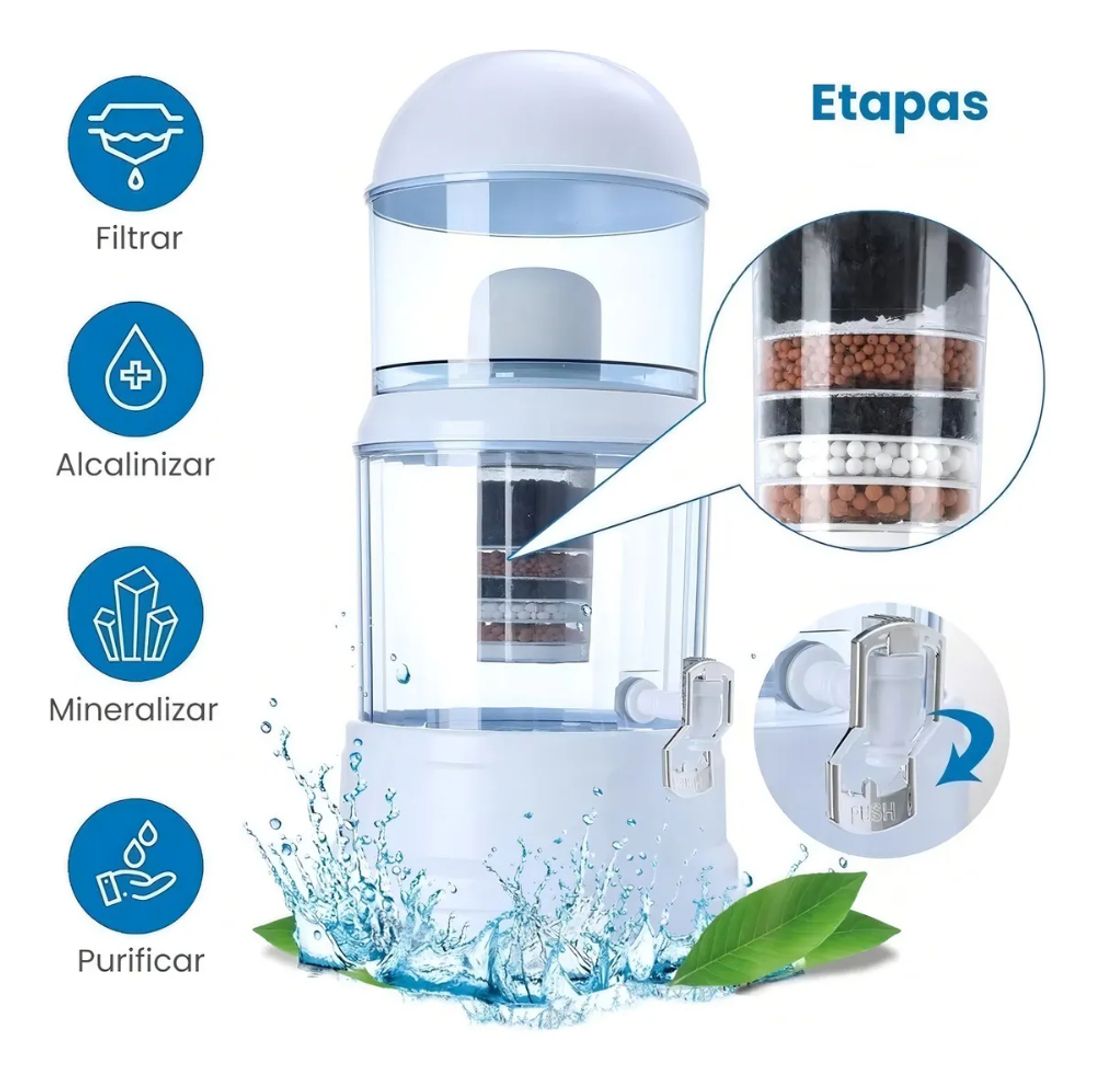 FILTRO PURIFICADOR DE AGUA 16 LITROS