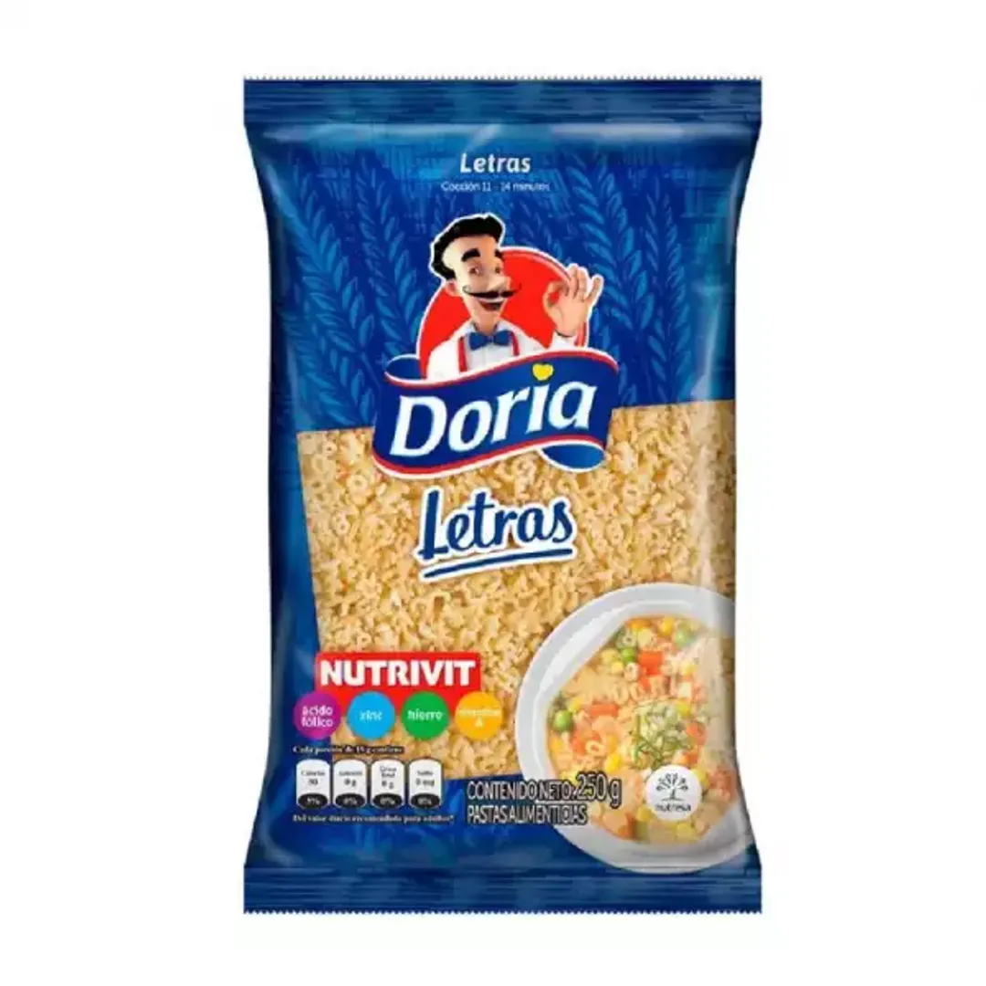 DORIA LETRAS*250G