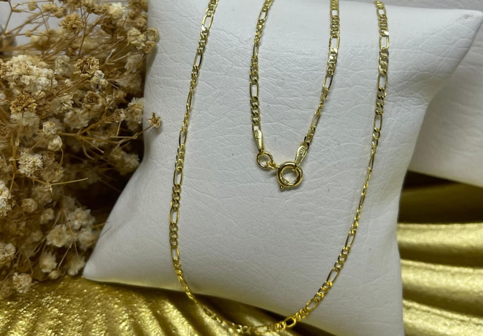 Cadena cartier 3*1 de 50cm y 2mm