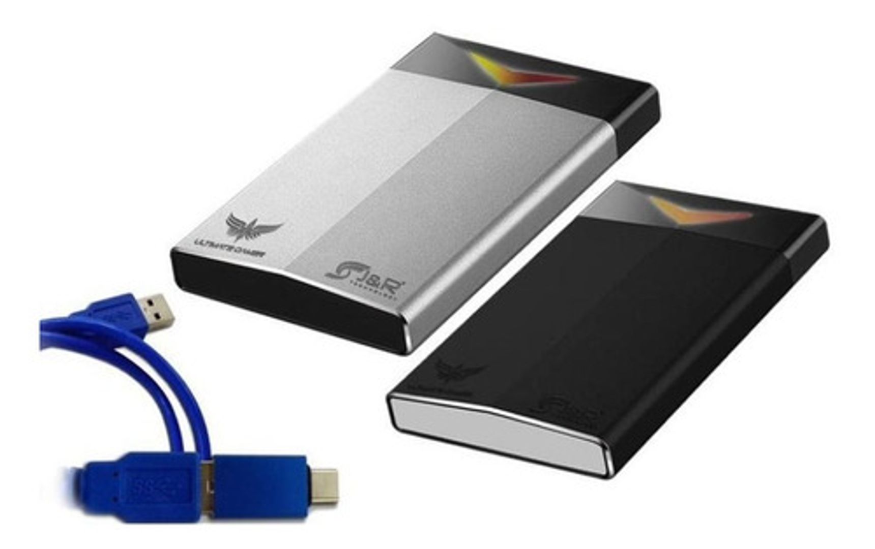 Caja Externa Gamer Disco Duro USB 3.0 y TipoC jhdd003