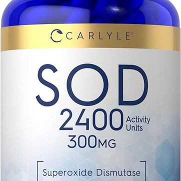 SOD 300 mg 120 unidades  Superóxido Dismutasa Carlyle - imagen 1