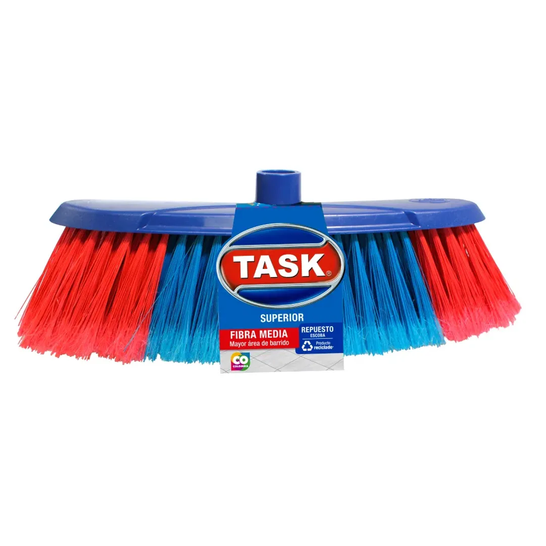 ESCOBA SUPERIOR SUAVE MANGO/MADERA	