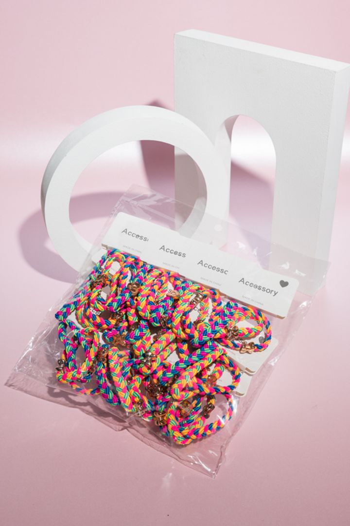 RESORTE TRENZADO COLORES