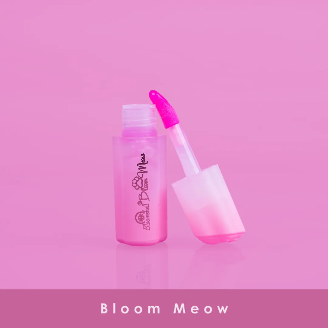 Bloom meow lip gloss BLOOMSHELL