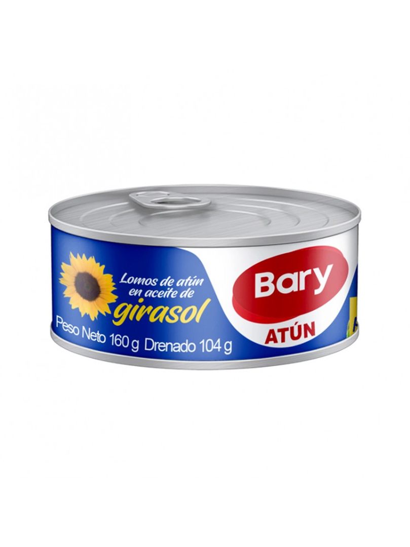 ATUN ACEITE LOMOS BARY*160G