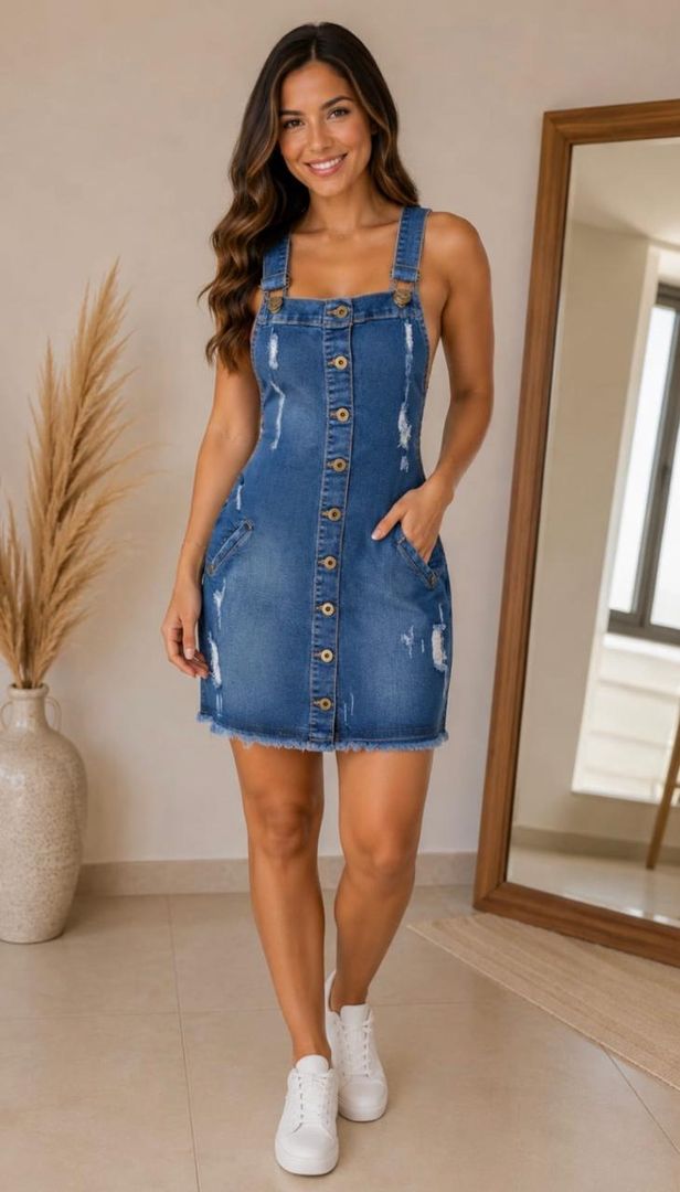 Overol de jeans