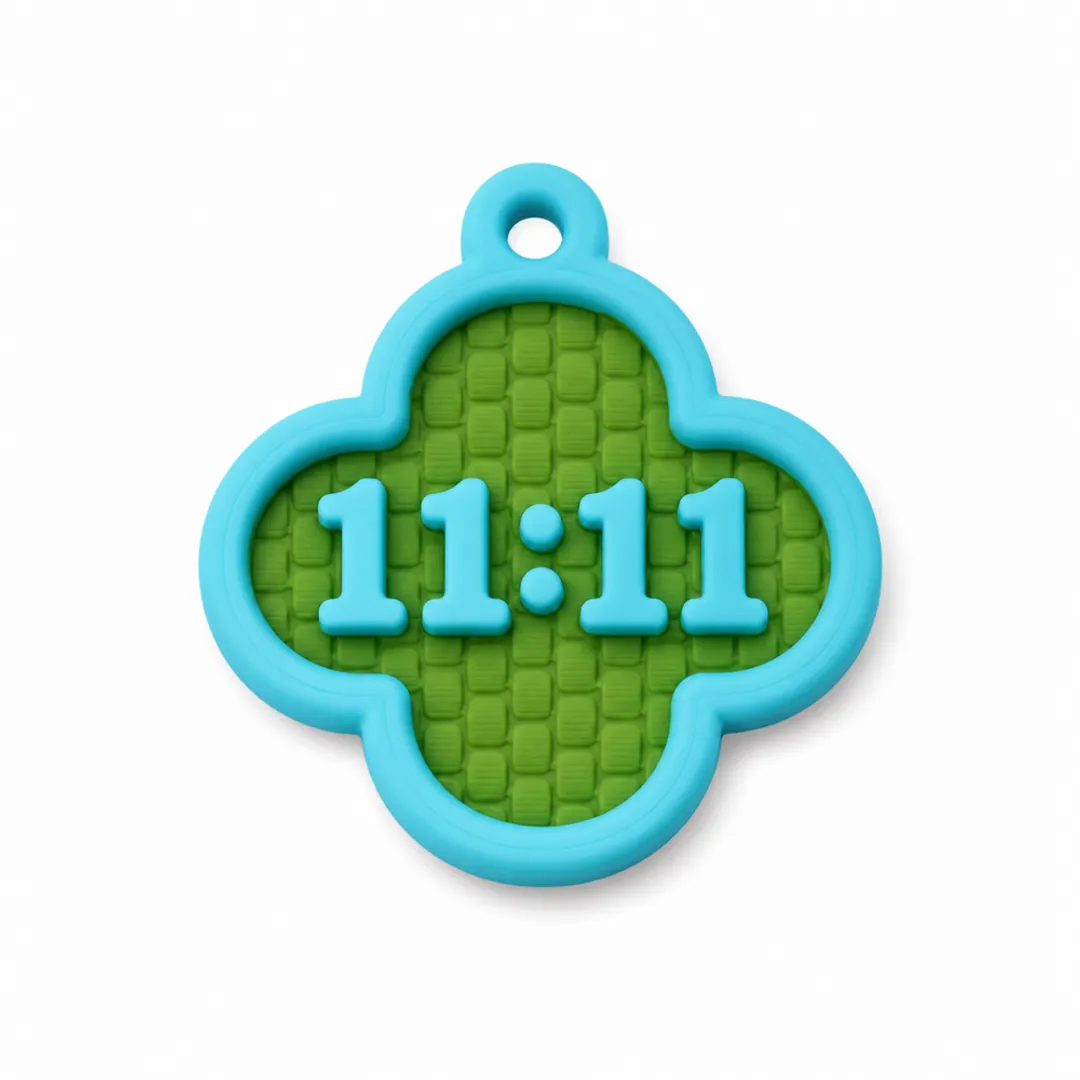 Dije 11:11 Verde