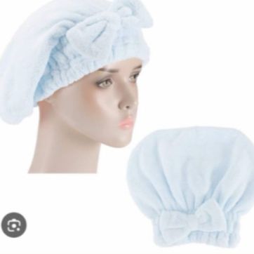 Imagen del producto TOALLA GORRO MICROFIBRA TONOS PASTEL