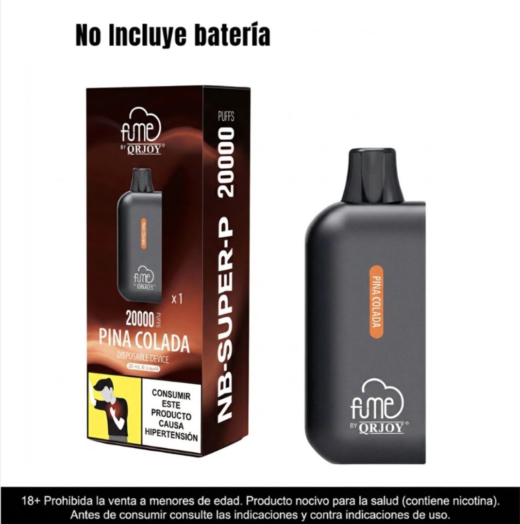 Pod Fume 20.000 Puffs Piña Colada - Fume Nb Super P