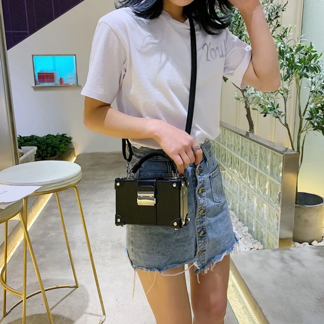 Bolso importado baúl 