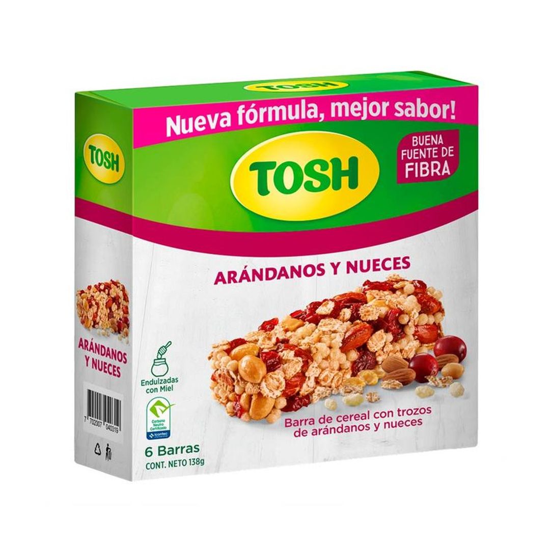 BARRA TOSH ARANDANOS*6*138G