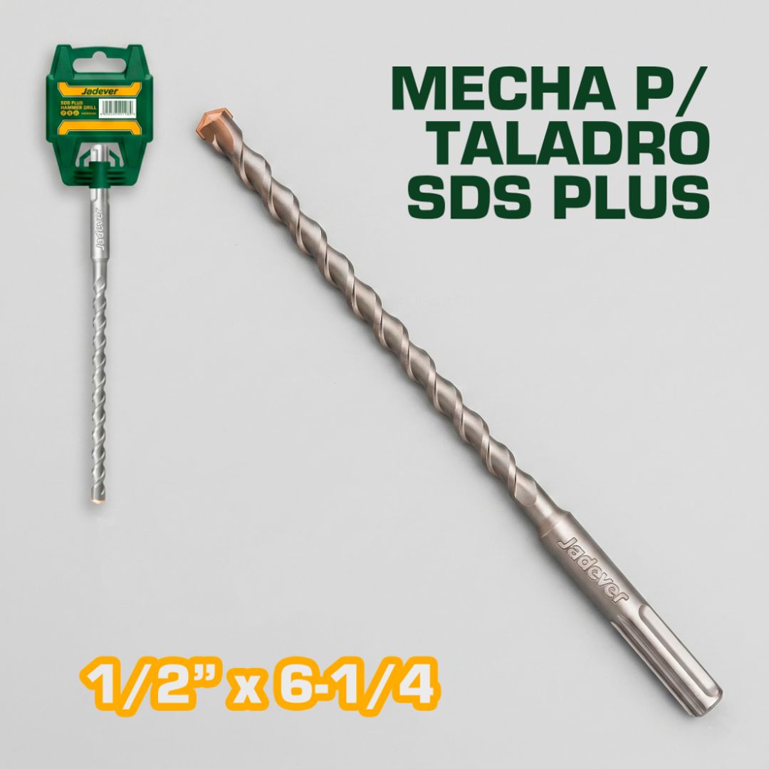 MECHA P/TALADRO SDS PLUS 1/2"X 6-1/4" 