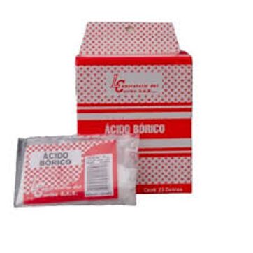 Imagen del producto ACIDO BORICO SOBRE X UNIDAD