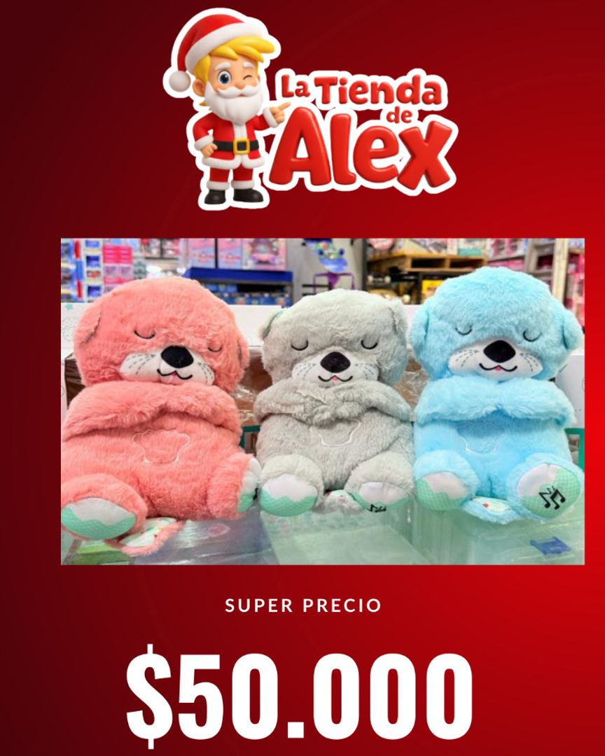 Nutria Calmante con Simulación de Respiración