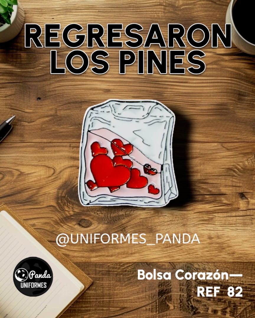 PIN BOLSA CORAZÓN