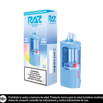 Imagen del producto Raz Pod Blue Raz Dragonade 50.000 Puffs