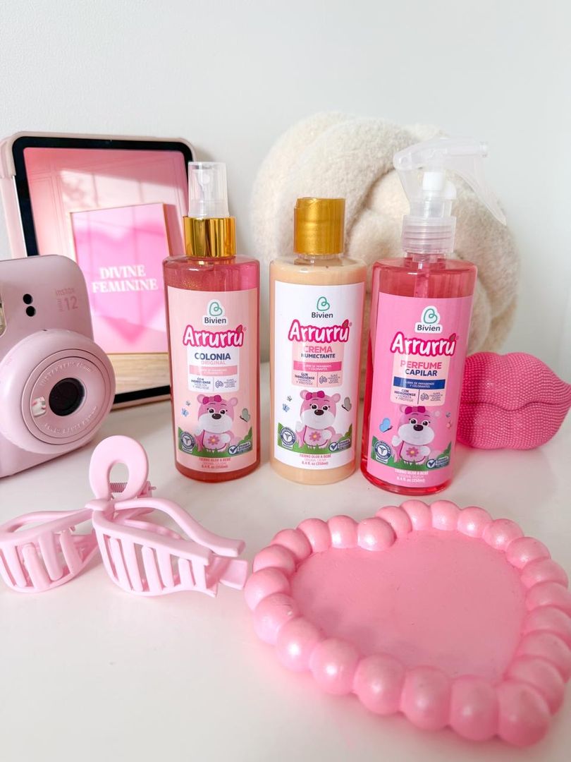 Kit arrurru rosado 250 ml 