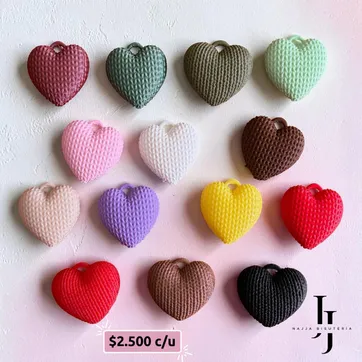 Imagen del producto Dije Corazón Texturizado