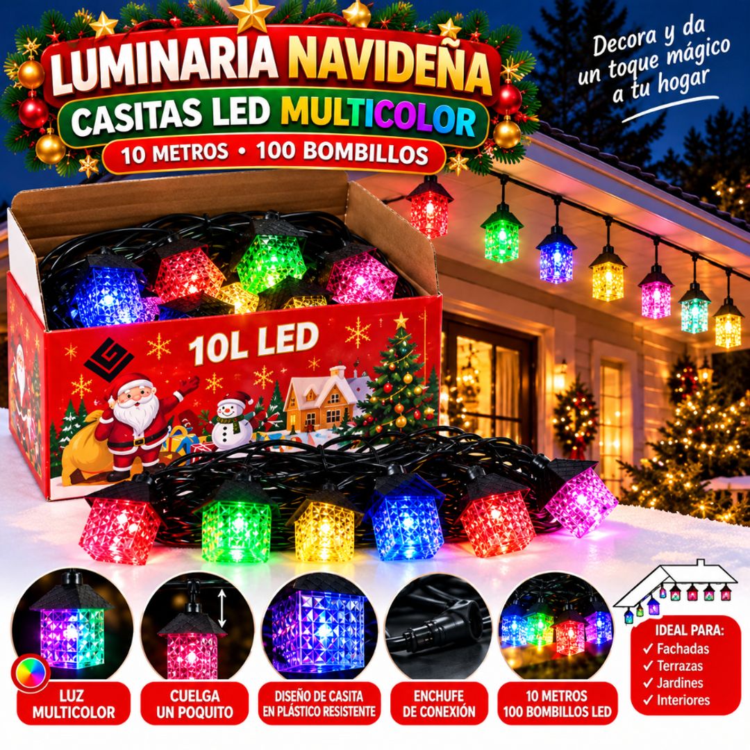 Luminario navideño