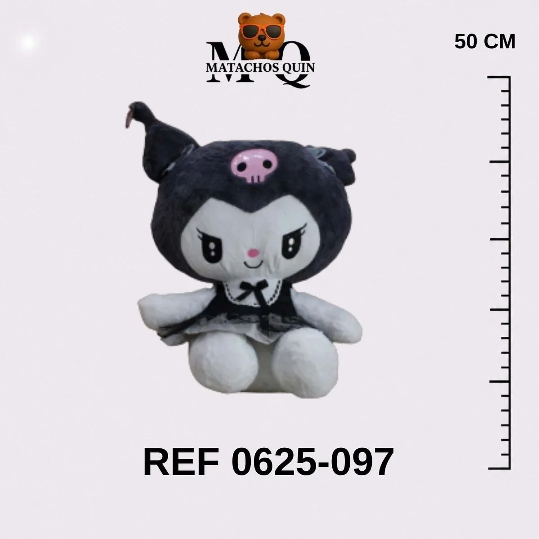 KUROMI CON CALAVERA ROSA