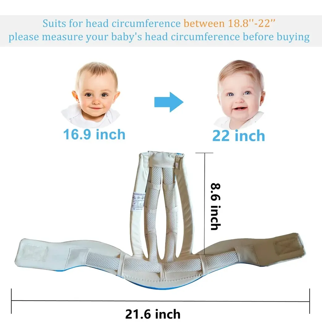 CASCO PROTECTOR AJUSTABLE PARA BEBES TODDLER CAP