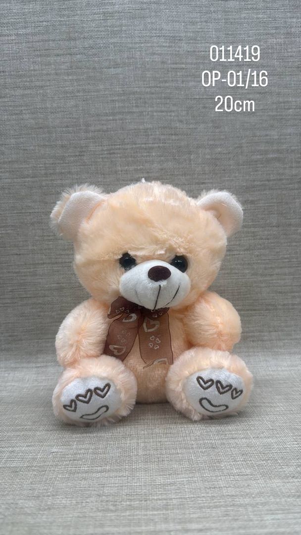OSO CON MOÑO SURTIDO 20 CM