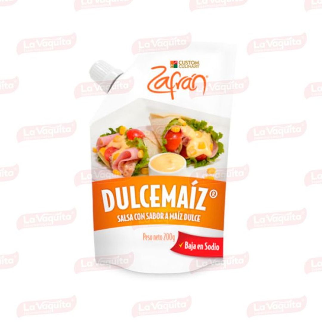 SALSA DULCE MAIZ ZAFRAN*200G
