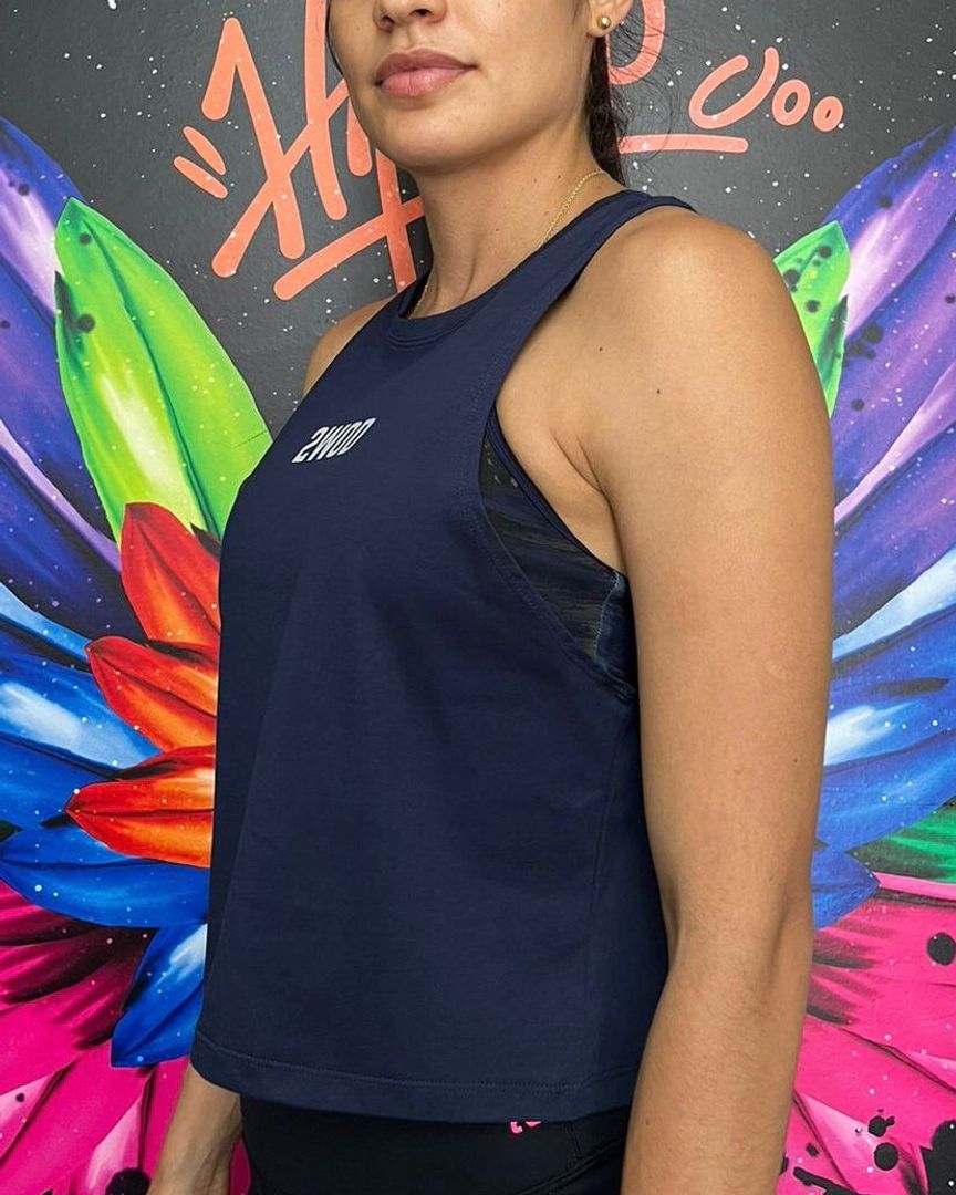 CAMISILLA CORTA AZUL NAVY